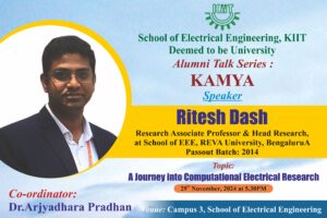 KAMYA was organized by School of Electrical Engineering on 29 th November,2024.