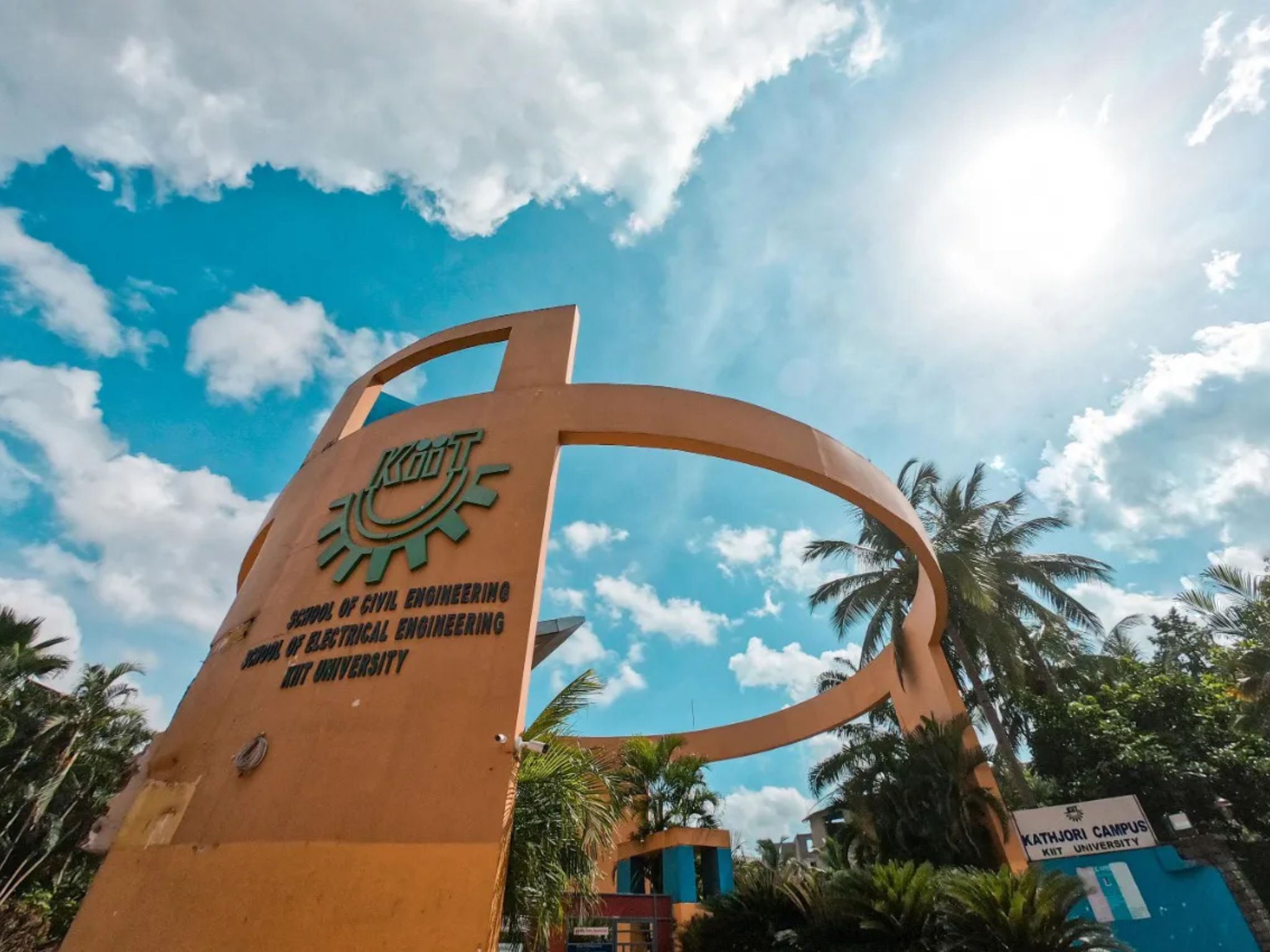 KIIT Electrical main gate